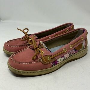 Sperry Women's Floral Pink Loafers